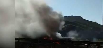 张石高速事故视频