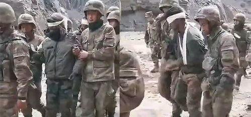 越线印军被俘视频,震撼画面揭露边境冲突真相