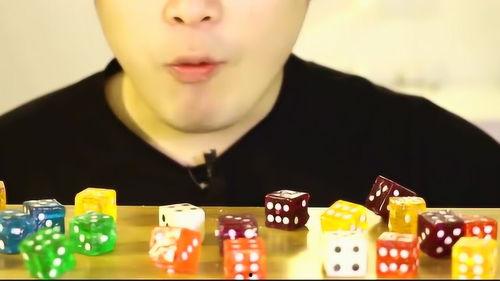 吃播视频吃糖,吃播达人挑战糖量极限